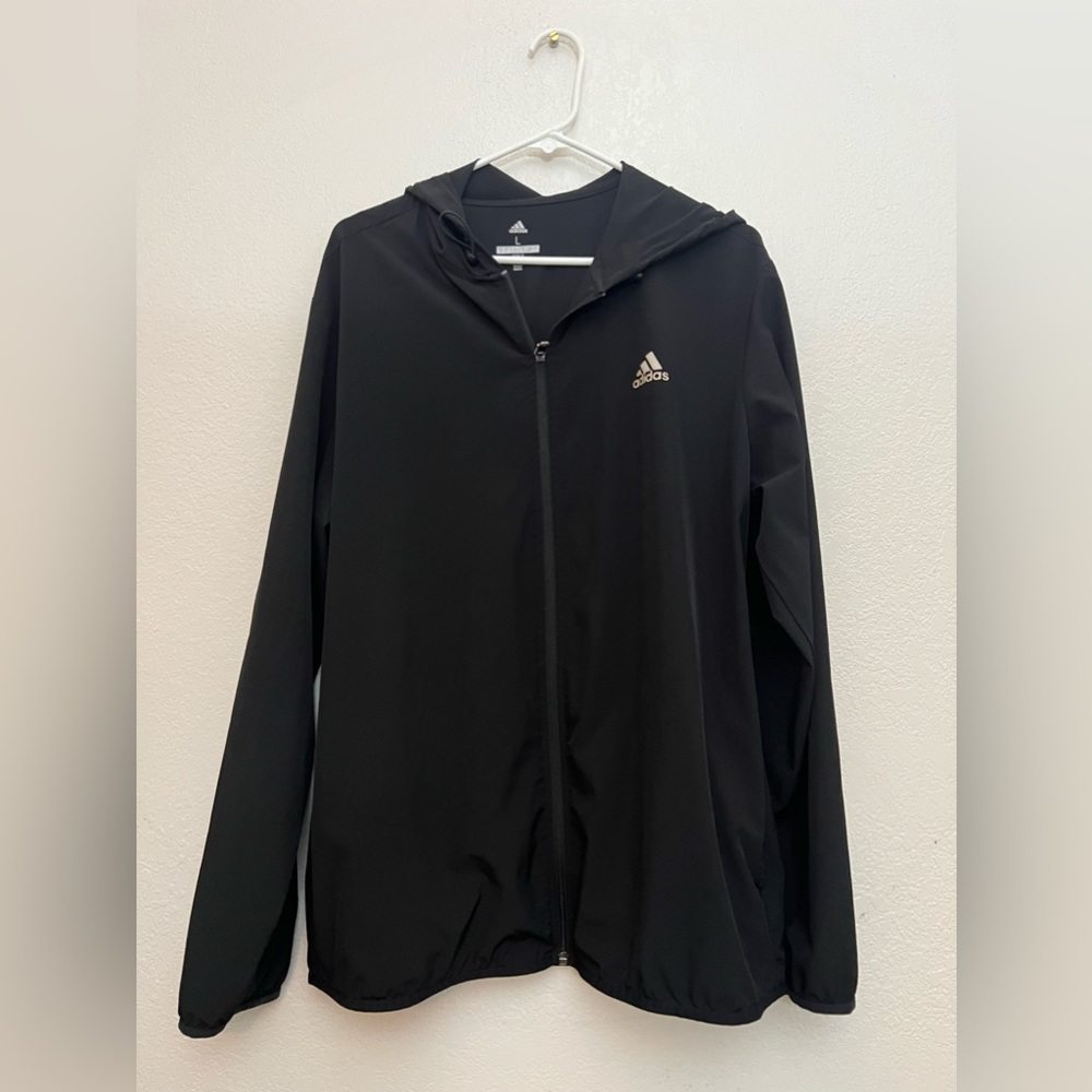Men’s Adidas black jacket. Sz Large